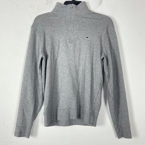 Vineyard Vines Sweater Jacket 1/4 Zip Jersey Knit‎